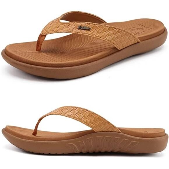 Womens Flip Flops Ladies Yoga Mat Comfortable Walking Thong Sandals - Picture 7 of 7